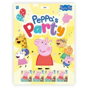Royal Mail - Peppa Pig - Peppa's Party - Fan Sheet of 4 Stamps - MNH - Picture 1 of 2