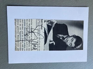 SEIJI OZAWA  (†2024)  signed Ausschnitt/Briefkarte 10x15 Autogramm - Imagen 1 de 1