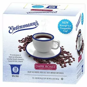 Entenmann's café de una sola porción, tostado oscuro, caja de 18 unidades - Imagen 1 de 1