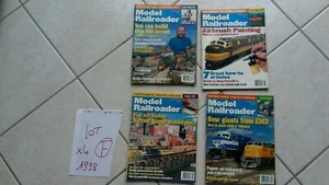 MODEL RAILROADER Magazine Lot of 4 revue Year 1998-free shipping international! - Picture 1 of 1