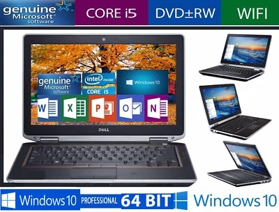 PORTATIL DELL LATITUDE 15.6" INTEL CORE i5 500gb 8gb ram cámara web, batería MUY NUEVA Foto 1 de 4