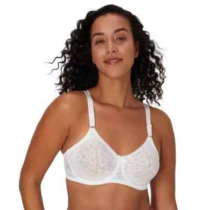 Reggiseno Bali Lace 'n Smooth 2 strati senza cuciture ferretto 3432 40DD NUOVO CON ETICHETTE - Foto 1 di 4
