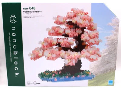 Nanoblock NBM-048 Yoshino Cherry Somei Yoshino 990pieces Kawada ABS Present - Image 1 of 4