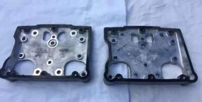 HARLEY DAVIDSON DYNA FLHX BOTTOM ROCKER SET TWIN CAM 17543-99 Gloss Black - Image 1 of 4