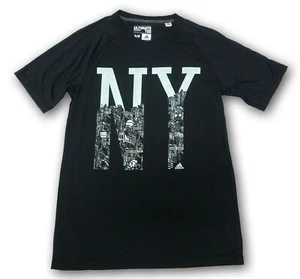 adidas Ultimate Tee NY City Men's Black T-shirt Authentic adidas apparel - Picture 1 of 2