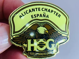 Harley Davidson Motorrad Alicante Chapter Espana Oldtimer Tack Pin T-101 - Bild 1 von 3