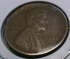 1918S Lincoln Cent (505.2) - Bild 1 von 2