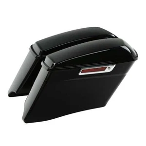 4" Stretched Hard Saddlebags Fit For Harley Road Street Glide 2014-2024 CVO - Picture 1 of 10