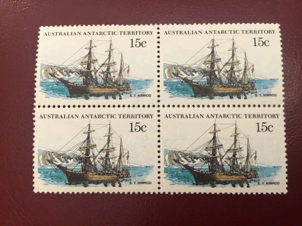 ICOLLECTZONE Australia Territorio Antártico L41 Bloque En estado bastante bueno NH Foto 1 de 1