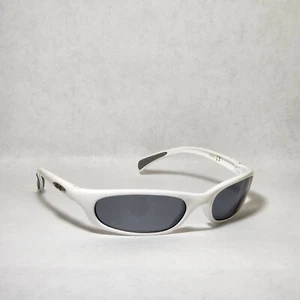 Kids Sport Sunglasses White and Grey Frame Smoke Lens - Xloop2001 - Picture 1 of 4