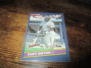 1986 LEAF TONY GWYNN CARD #41 NMT/MT