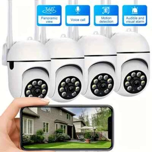 Spherical safety camera motion detection colour night vision alarm push 1080P - Picture 1 of 4
