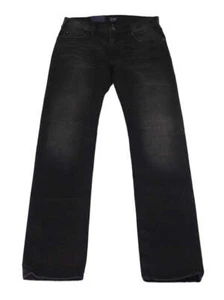 Armani Jeans Slim Fit J45 Black Denim Jeans - Picture 1 of 3