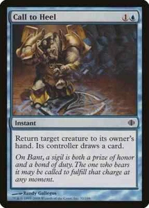 CALL TO HEEL X 4 E/X+ SHARDS OF ALARA MAGIC THE GATHERING - Imagen 1 de 1