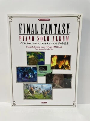 FINAL FANTASY Piano Solo Album Sheet Music Book | Doremi | Bayer Level 【USED】 - Image 1 of 4