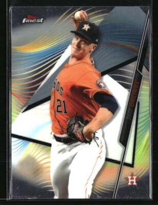 Zack Greinke 2020 Finest #90 Baseball Card - Image 1 of 2