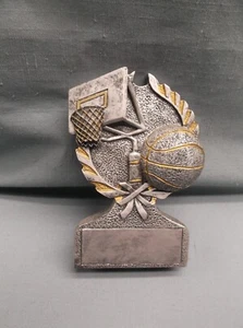 BASKETBAL resin trophy award PDU 50505-GS ball net backboard - Picture 1 of 1