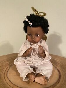 Ashton Drake Galleries Angel Face African American Porcelain Doll Dianne Effner