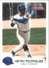 2000 Fleer Focus Masterpiece Mania Cubs Baseball Card #204 Henry Rodriguez/300
