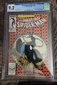 AMAZING SPIDER-MAN #300 • CGC 9.2 • 1st FULL VENOM •TODD MCFARLANE - Picture 1 of 2