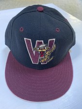 Vintage Wisconsin Timber Rattlers 1990s Minor League New Era 5950 Fitted Hat 7½