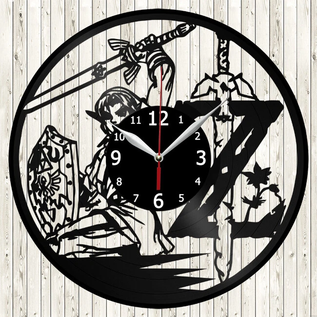 Zelda Vinyl Record Wall Clock Decor Handmade 6019 - Image 1 of 4