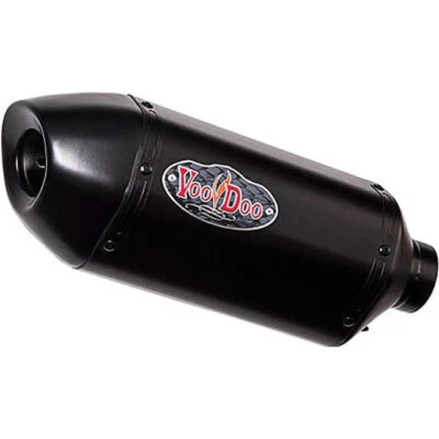 Nuevo escape VooDoo VPER6SK3B Performance Slip-On negro para 03-10 Yamaha YZF-R6S Foto 1 de 4
