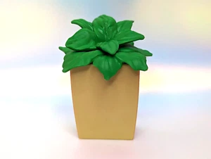 Barbie Dreamhouse 2018 pieza de repuesto maceta planta verde bronceado maceta accesorio - Imagen 1 de 7