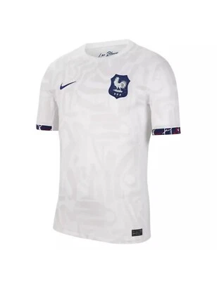 Camiseta de fútbol Nike FFF Francia Copa Mundial visitante DR3961-100 para hombre talla L Foto 1 de 4