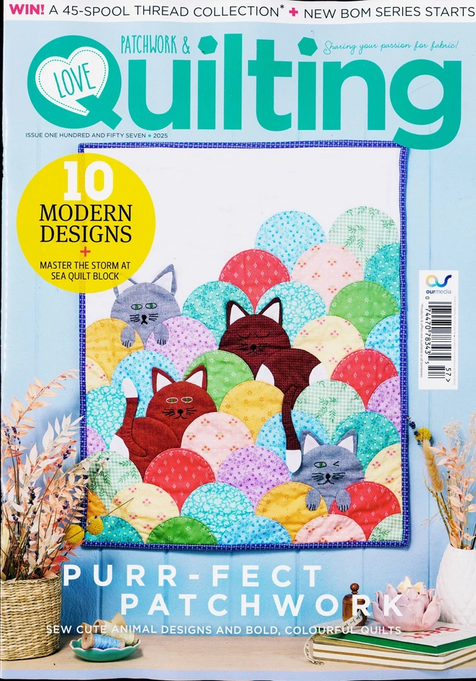 LOVE PATCHWORK QUILTING MAGAZINE NO 157 - Image 1 of 1