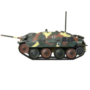 3.5in 1/72 WWII German Army Sd.Kfz.138/2 Hetzer Tank Model Finished Alloy Decor - Foto 1 di 9