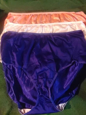 Lot Of 3 Size 13 vintage fruit of the loom 100% nylon panties "Fit For Me" - Image 1 of 4