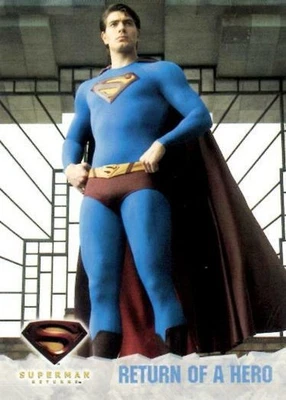 Superman Return of a Hero  - Promo # P1 Card - 2006 Topps - NM - Image 1 of 2