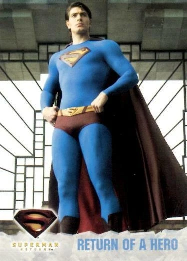 Superman Return of a Hero  - Promo # P1 Card - 2006 Topps - NM - Image 1 of 2