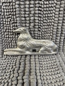 Vintage - Borzoi Collie Wolfhound Dog - Hurricane Gate Topper - Picture 1 of 10