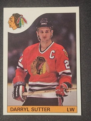 85-86 O-Pee-Chee Darryl Sutter 🚨🚨🚨 Chicago Blackhawks  - Image 1 of 2