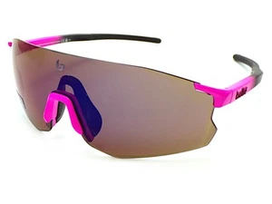 Bolle Icarus Sunglasses Pink Black Matte Brown Blue BS016002 - Picture 1 of 3