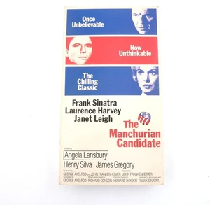 The Manchurian Candidate 1988 VHS Frank Sinatra Janet Leigh Angela Lansbury - Imagen 1 de 5
