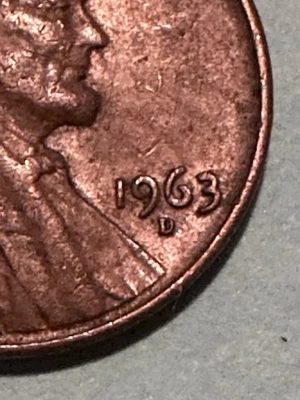 1963-D Lincoln Cent FS-101 Doubled Die Obverse Error L@@K!!! - Image 1 of 4