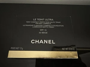 100% ORIGINAL CHANEL PUDER LE TEINT ULTRA COMPACT PERFECTION HAUTE TENUE 30 NEU - Bild 1 von 6