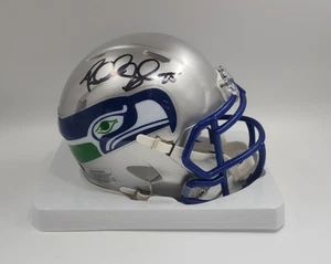 RICHARD SHERMAN Signed Auto Seattle Seahawks Riddell Mini Helmet COA - Picture 1 of 7
