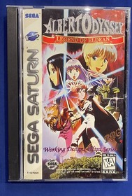 Albert Odyssey Legend of Eldean For Sega Saturn Complete CIB Great Shape Tested