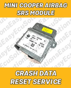 ✅ MINI COOPER 9367838 AIRBAG ECU SRS MODULE CRASH DATA RESET SERVICE - Picture 1 of 4
