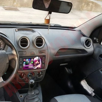 FOR Ford Fiesta 2005-2008 Android 15 Apple Carplay Car Radio GPS Navi WIFI 2+64G - Image 1 of 4