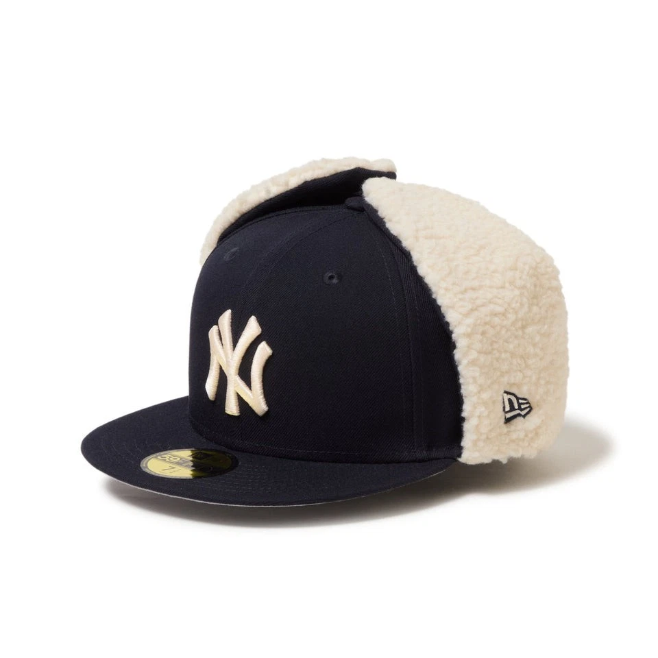Era 59FIFTY MLB New York Yankees Dog Ear Fitted Cap Navy 7 3/8 14668175 JP