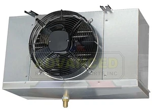 Low Profile Walk-In Cooler Evaporator Blower Single Fan 4,000 BTU, 730CFM, 115V - Picture 1 of 3