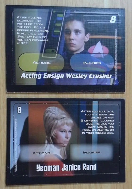 1x Star Trek: Five-Year Mission 2015 azulejo promocional nuevos juegos de mesa Foto 1 de 1