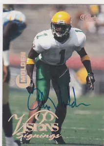 ALEX MOLDEN UO OREGON DUCKS FOOTBALL 1996 CLASSIC VISIONS AUTO AUTOGRAPH CARD - Picture 1 of 2