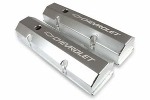 Holley GM Licensed Track Series Valve Covers - 241-287 - Picture 1 of 8