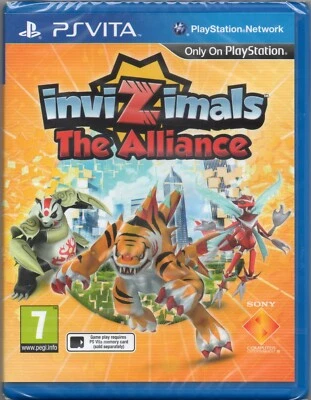 INVIZIMALS: THE ALLIANCE GAME PS VITA PLAYSTATION (invisimals) ~ NEW / SEALED - Image 1 of 3